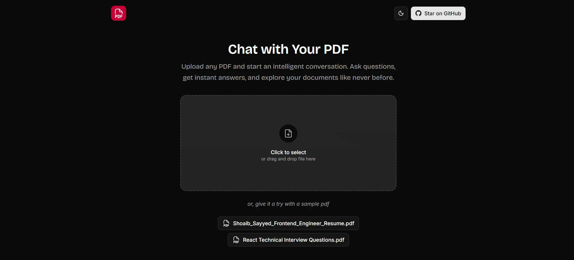 PDF Chat RAG